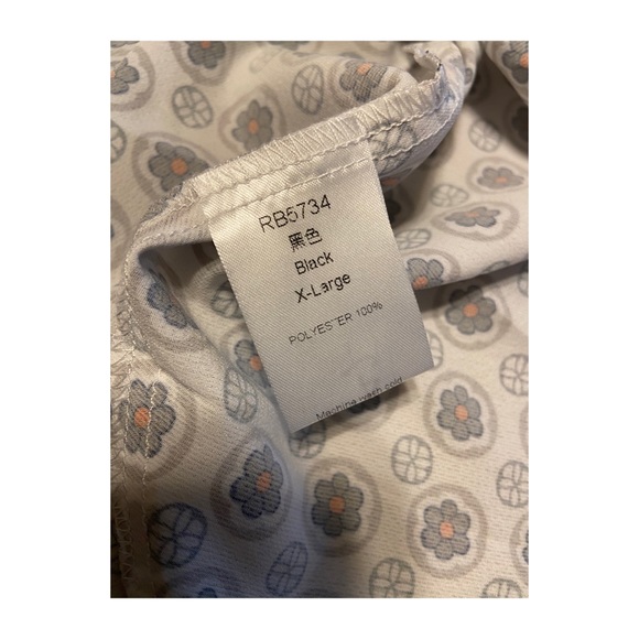 Super Cute Flutter Sleeve Tie-Front Kimono, Size XL - Picture 4 of 4